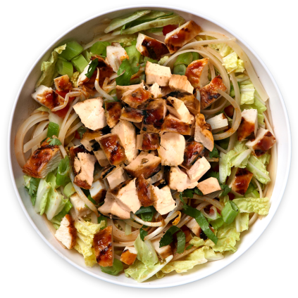 Grain Bowls - Corelife Eatery Spicy Thai Chicken (458x457), Png Download