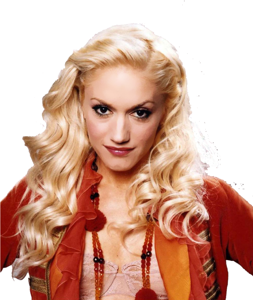 Gwen Stefani Free Download Png - Airbrush Celebrities Before After (813x983), Png Download
