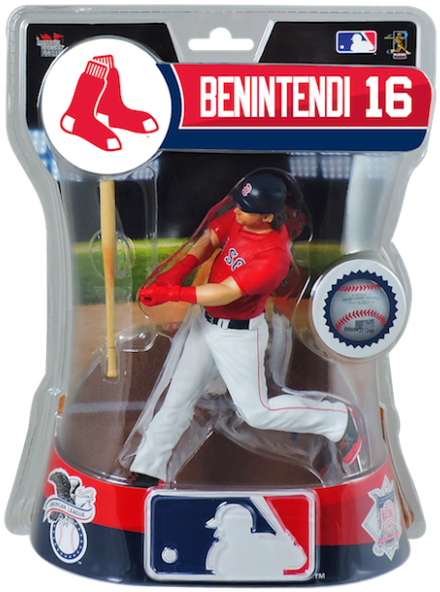 Andrew Benintendi 2018 Mlb 6" Figure Imports Dragon - Jacob Degrom New York Mets Mlb Imports Dragon Baseball (534x640), Png Download