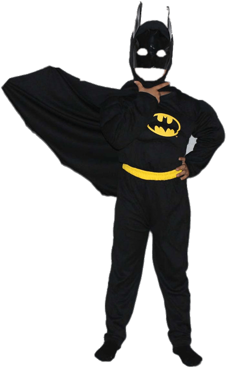 Costume Batman - Batman Fancy Dress Costumes (686x758), Png Download