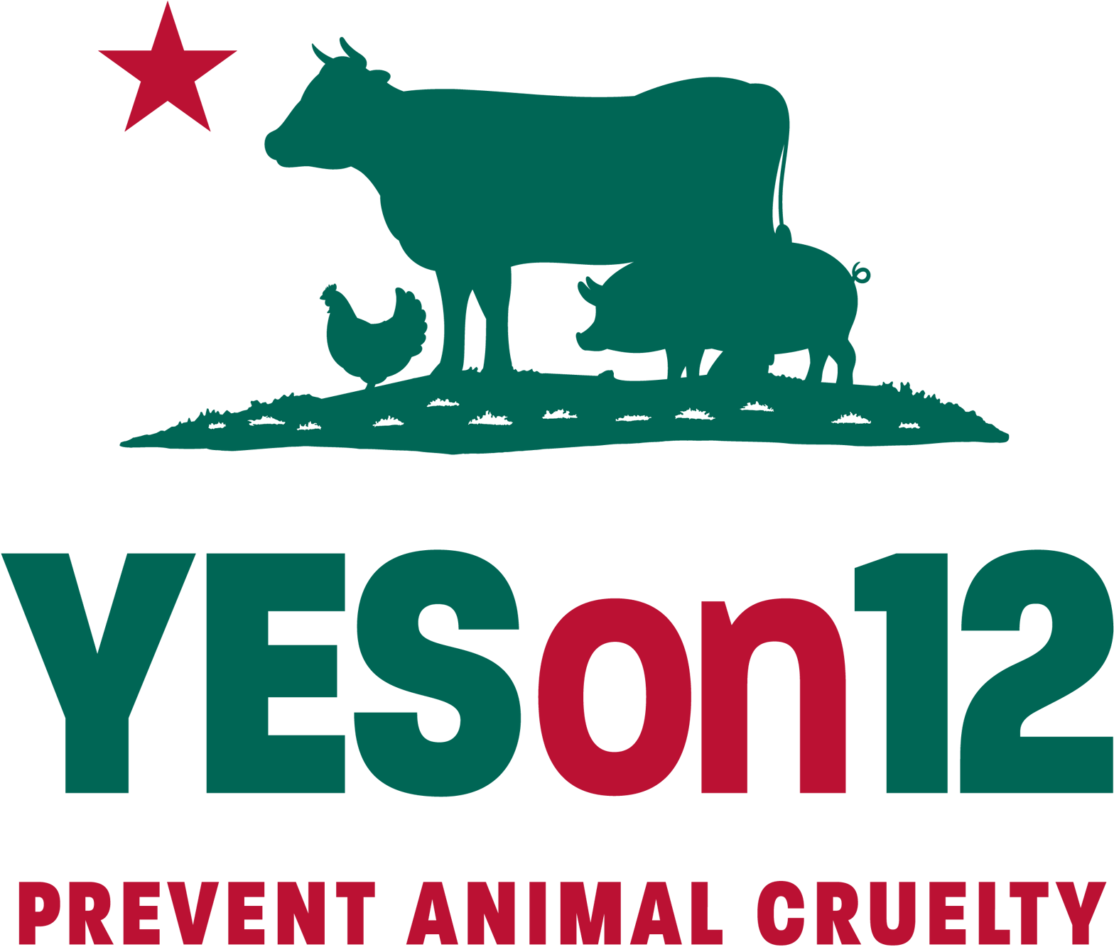 Prevent Cruelty California - Yes On 12 California (1600x1381), Png Download