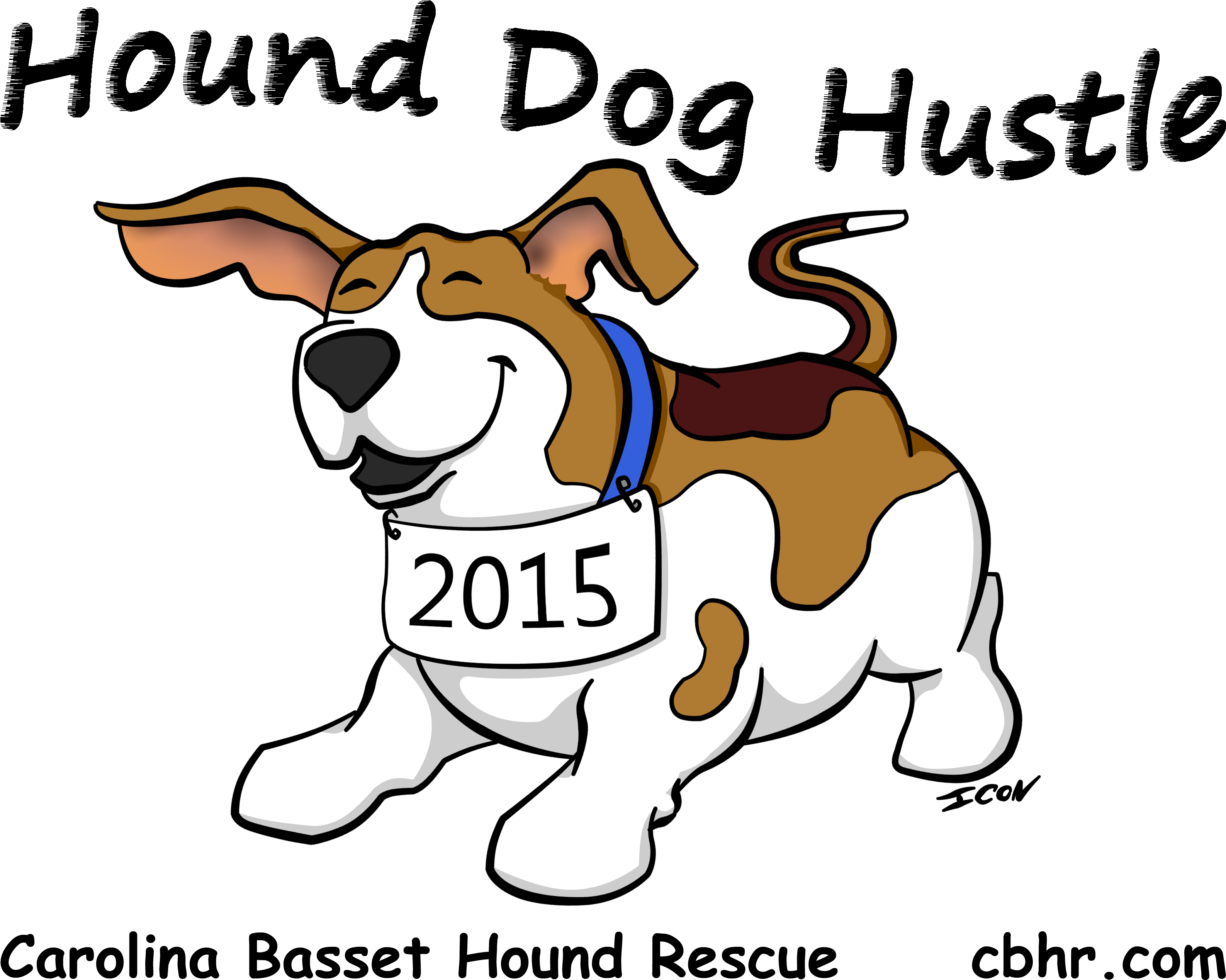 2nd Annual Hound Dog Hustle To Benefit The Carolina - Blink Kuwait (3300x2694), Png Download