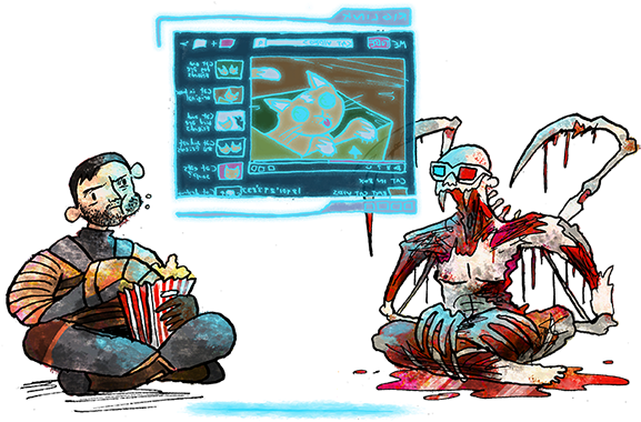 Let's Play Dead Space - Illustration (600x392), Png Download