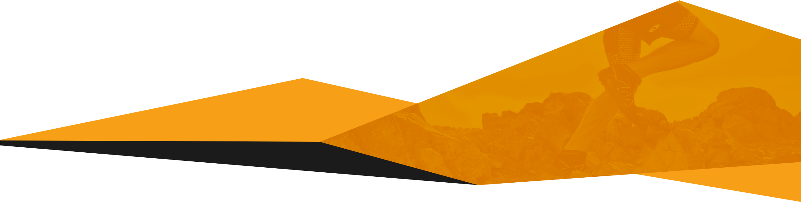 Responsive Image - Orange Line (2560x658), Png Download