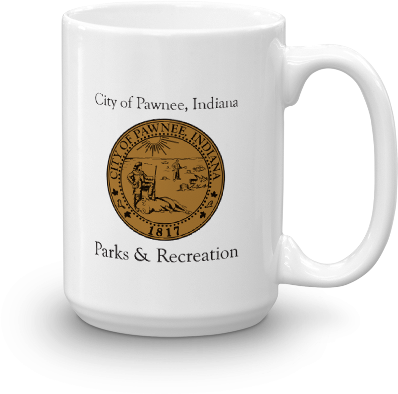 Parks And Recreation Mug (1000x1000), Png Download