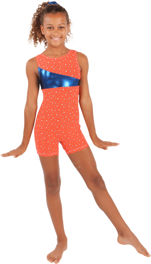 Patriotic Stars Tank Unitard - Girl (683x1024), Png Download