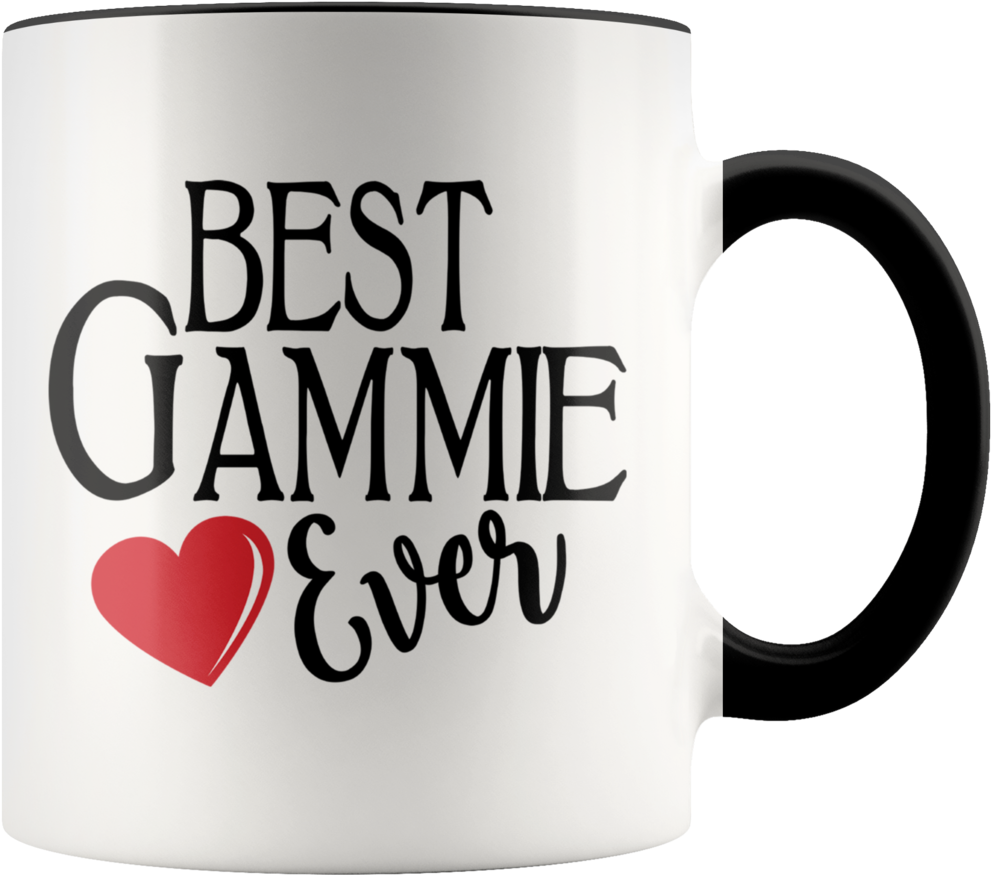 Best Gammie Ever 11 Oz White Coffee Mug - Time Words And Opportunity (1024x1024), Png Download