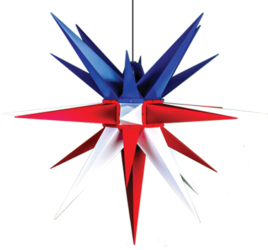 Patriot Star - Symmetry (540x504), Png Download