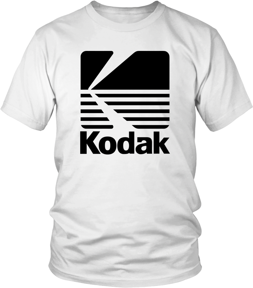 Vintage 80s Kodak Logo T-shirt Hoodie Long Sleeve Sweatshirt - I M Not Gay My Boyfriend (1000x1000), Png Download