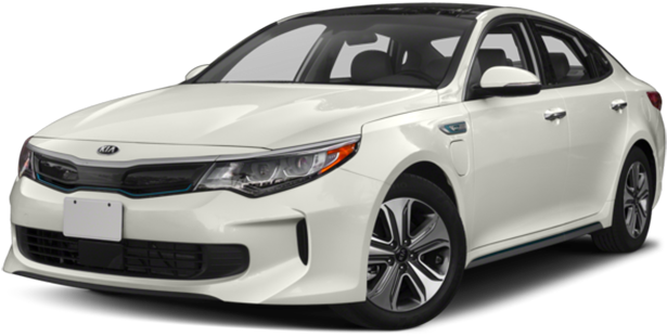 2018 Kia Optima White - 2018 Kia Optima Plug In Hybrid (638x351), Png Download
