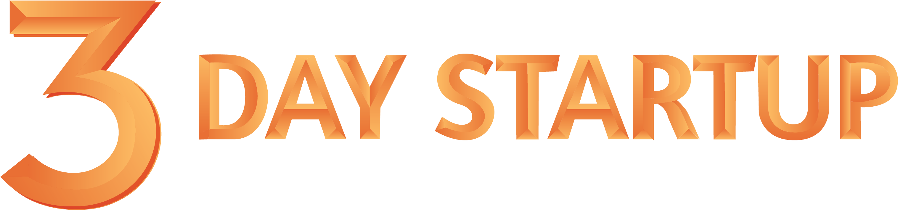 3 Day Startup Logo (3251x937), Png Download
