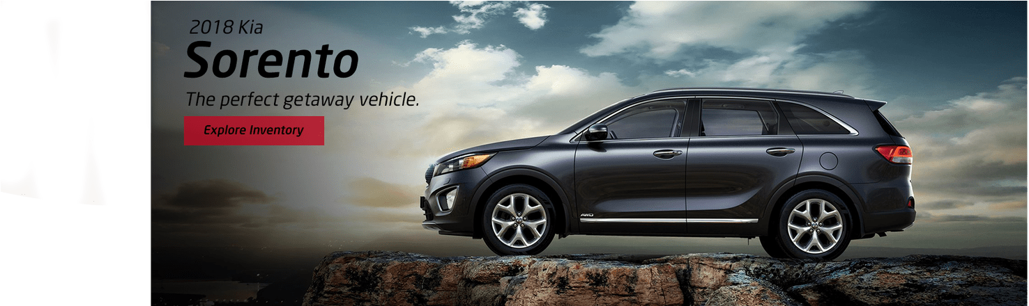 2018 Kia Sorento - Graphite Metallic 2017 Kia Sorento (1920x439), Png Download