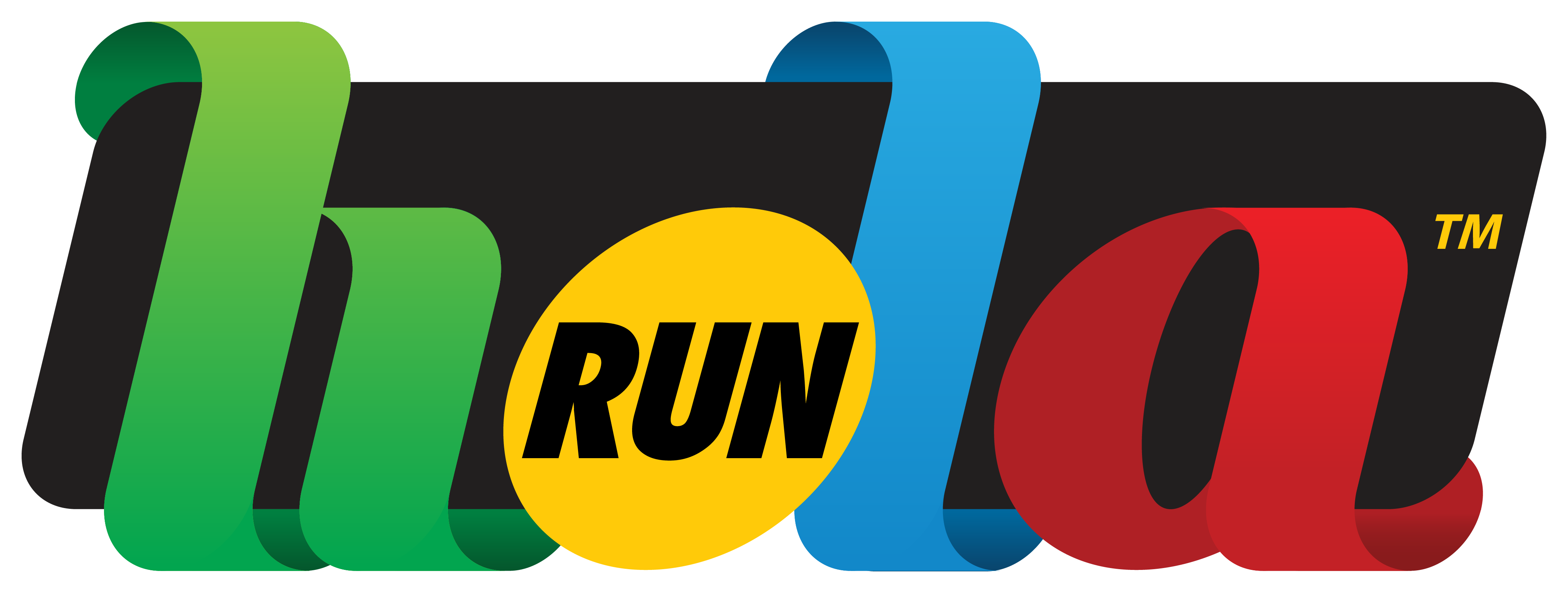 Hola Run 5k - Hola Run (4207x1592), Png Download