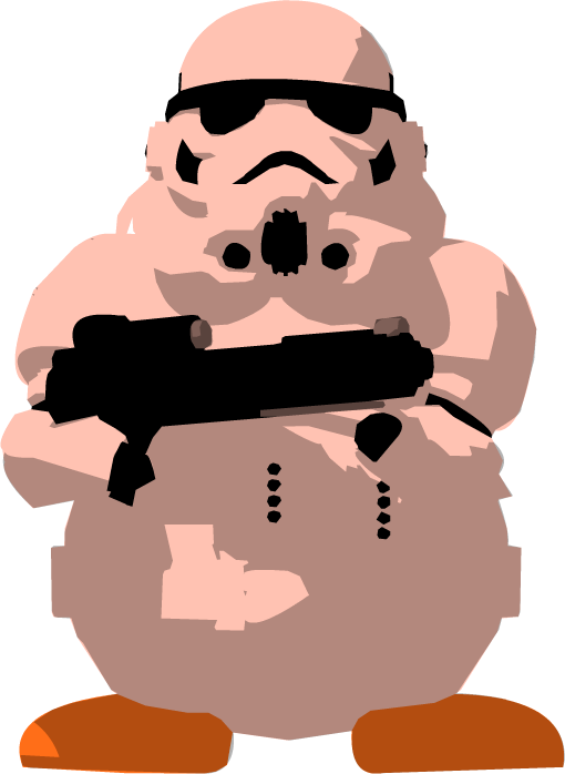 Star Wars Rebels Takeover Stormtrooper Sprite - Stormtrooper Sprite (510x698), Png Download