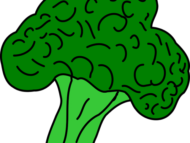 Vegetables Clipart Brocoli - Veggie Clipart (640x480), Png Download