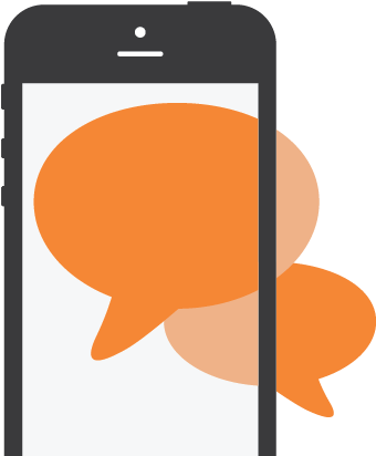 Greater Texting - Mobile Phone (352x411), Png Download