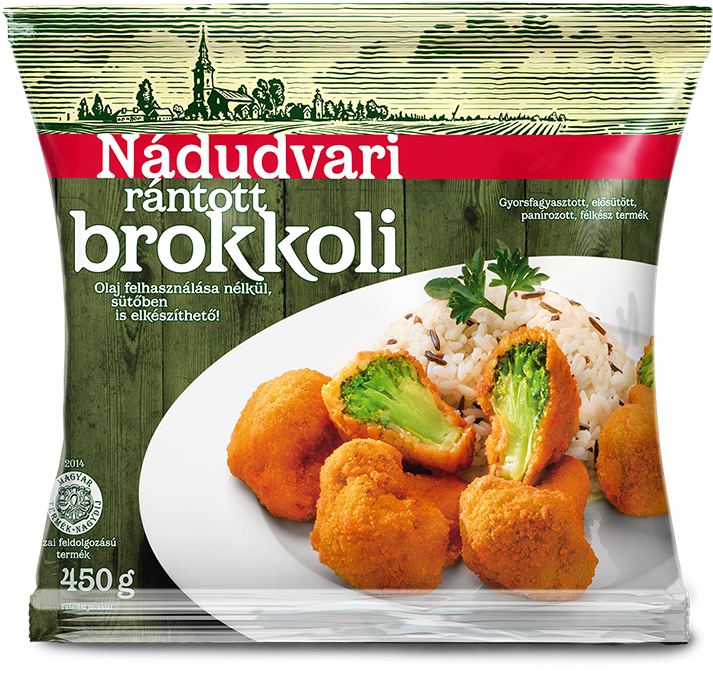 Nádudvari Breaded Brocoli 450 G - Mirelit Rántott Csirkemell (787x787), Png Download