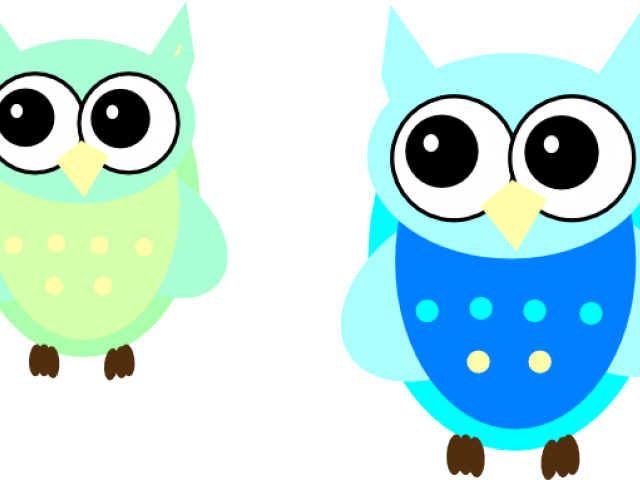 Cartoon Pictures Of Baby Animals - Owl (640x480), Png Download