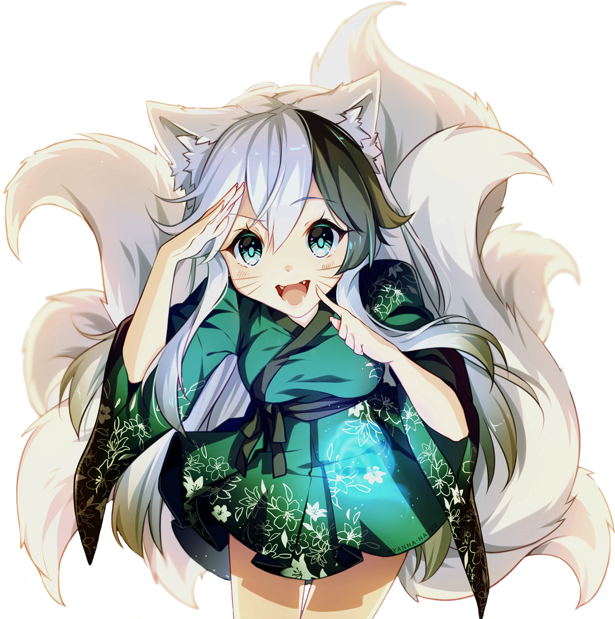 Oh, It's So Scared - Anime By Hyanna Natsu (1298x1242), Png Download