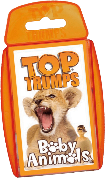 Top Trumps Baby Animals - Top Trumps - Baby Animals (820x1000), Png Download