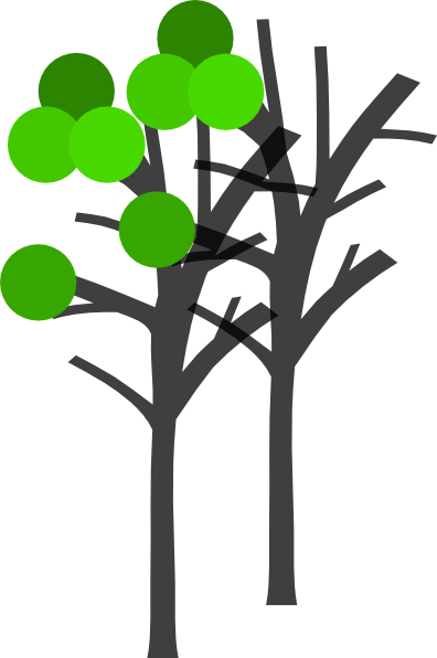 How To Set Use 2 Trees Icon Png - Clip Art (396x596), Png Download
