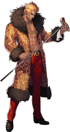 Gangster Magnus 1470 Gems Collect Power And Authority - Black Survival Character (386x600), Png Download