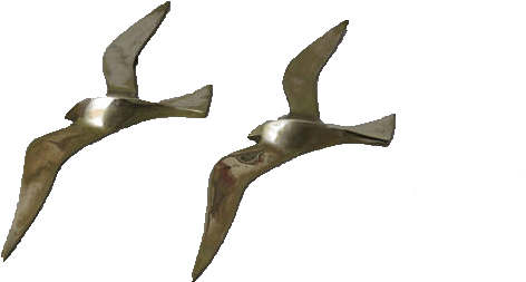 Vintage “flight Of Birds” - Flock (600x600), Png Download