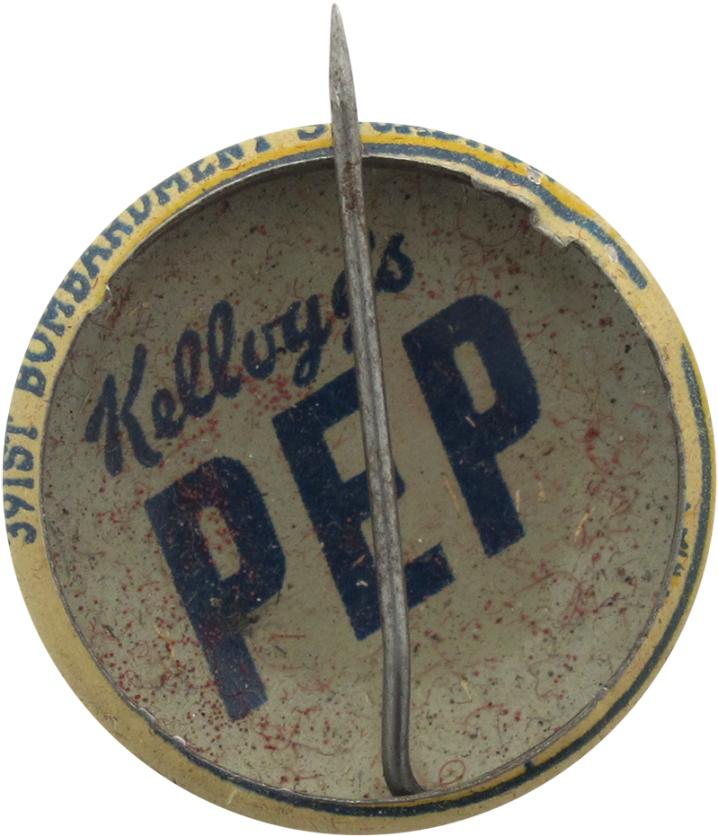 Kellog's Pep 391st Bombardment Squadron Button Back - Number (1000x1132), Png Download