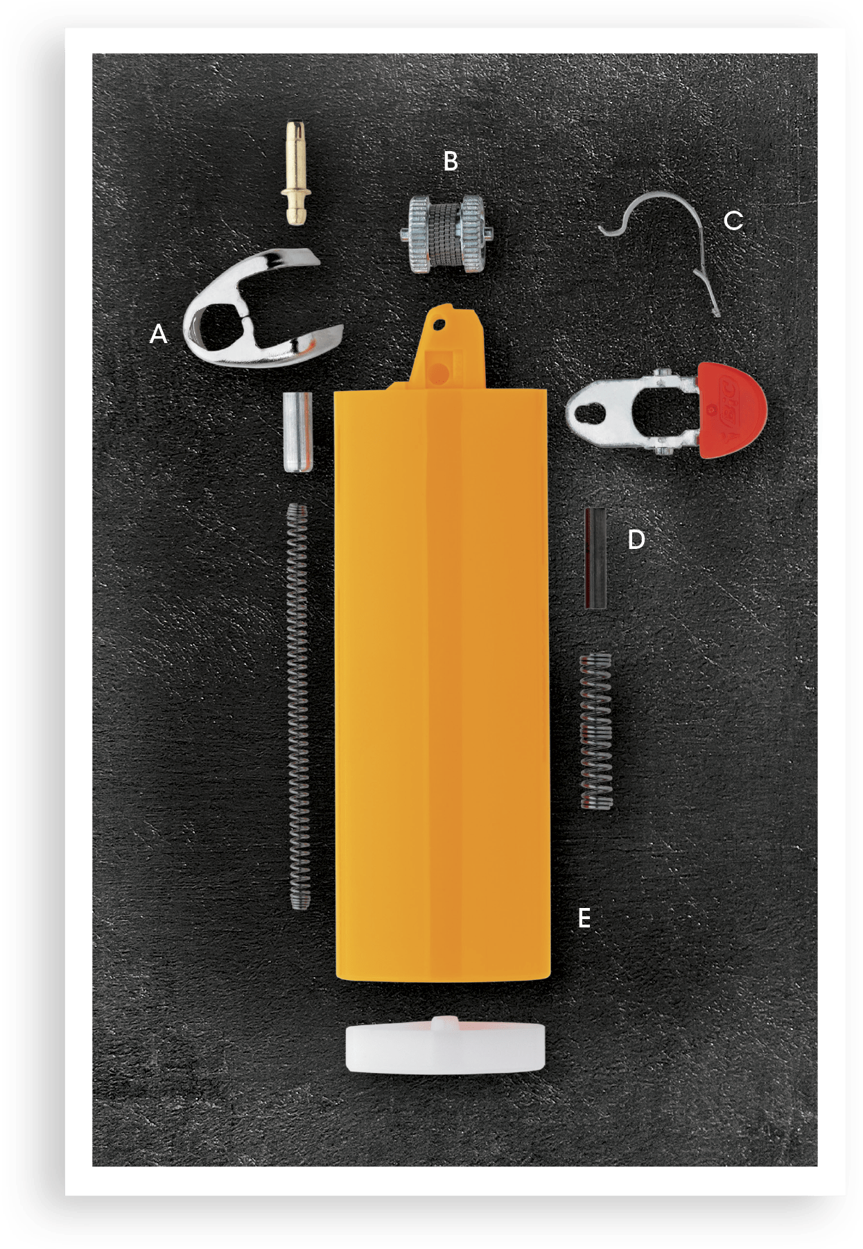 It Has The Signature Bic® Oval Shape, Designed By Marcel - Explosion (1500x1950), Png Download