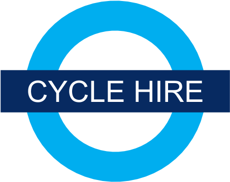Barclays Cycle Hire Logo - Docklands Light Railway Logo (525x399), Png Download