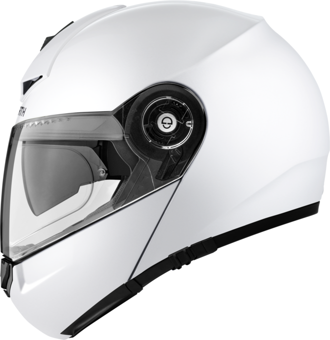 Glossy White - Schuberth Helmet (660x679), Png Download
