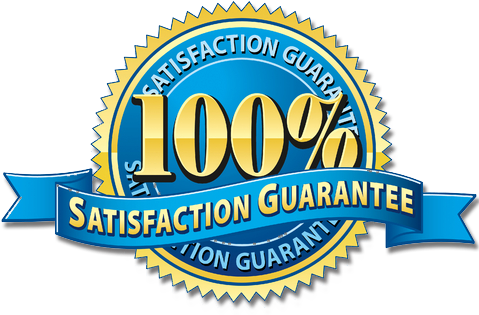 Includes Ground Shipping - 100 Satisfaction Guarantee Logo Png (480x324), Png Download