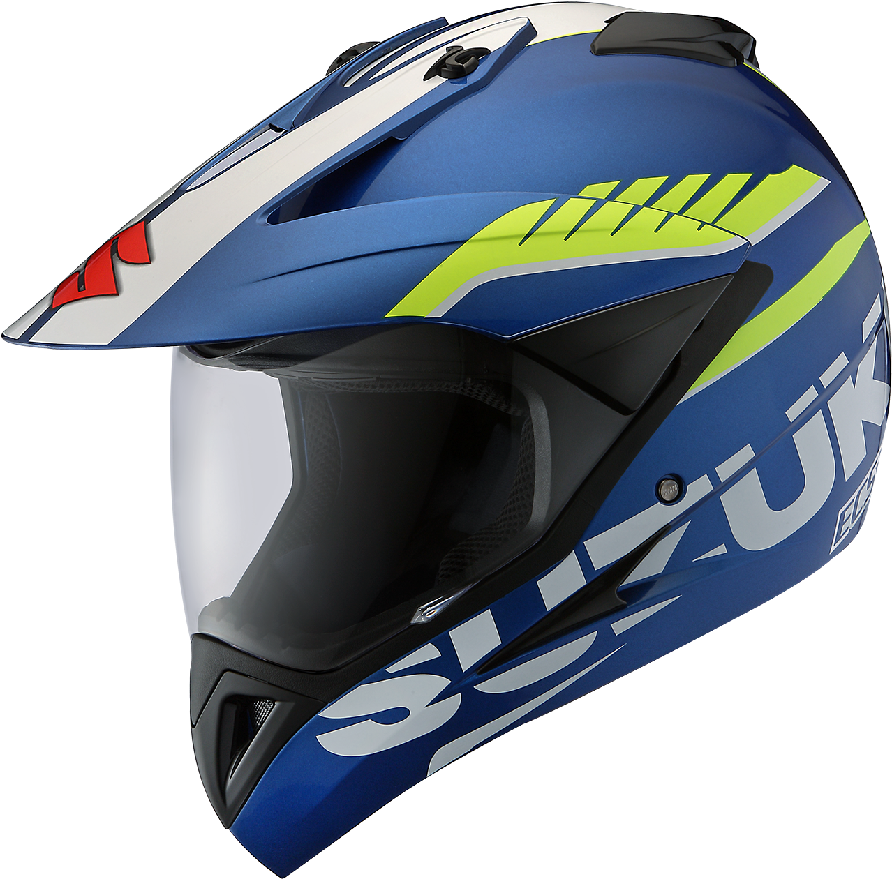 Helmet Sporty Blue - Motorcycle (1500x1412), Png Download