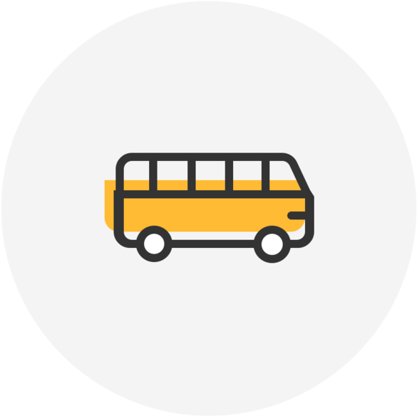 Shuttle - Bus (1000x619), Png Download