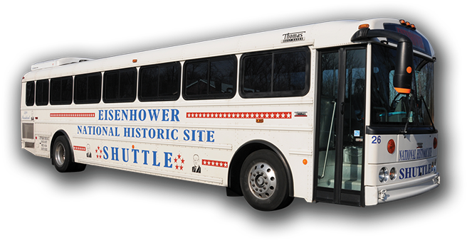 Eisenhower National Historic Site Shuttle - Eisenhower National Historic Site (688x364), Png Download