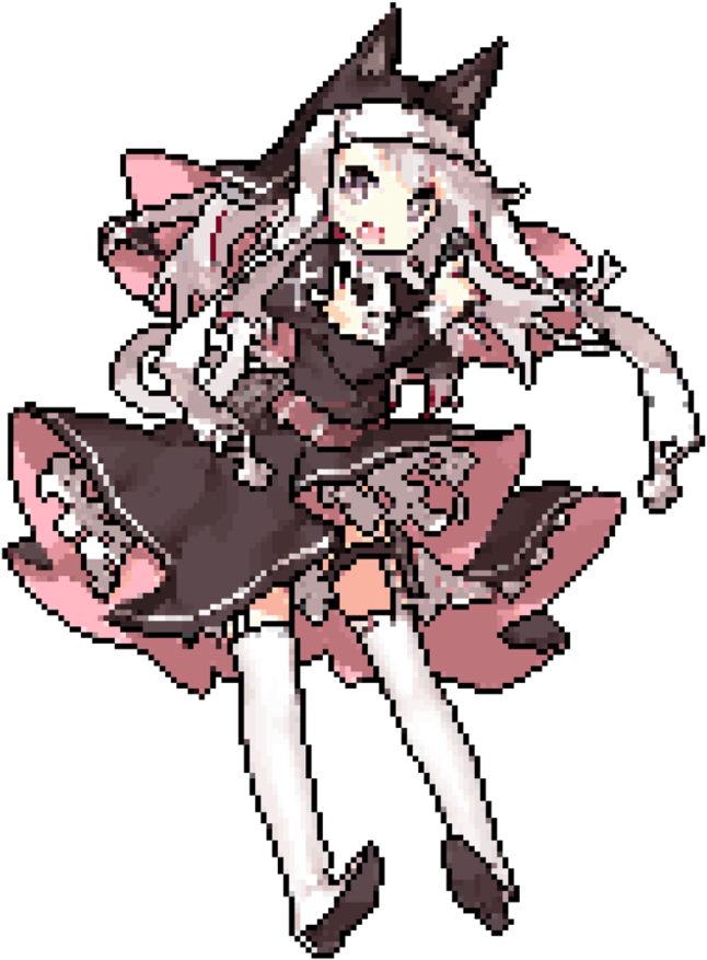 Cast Upon The Earth Our Angel's Wings Will Burn And - Girls Frontline P7 Gif (894x894), Png Download