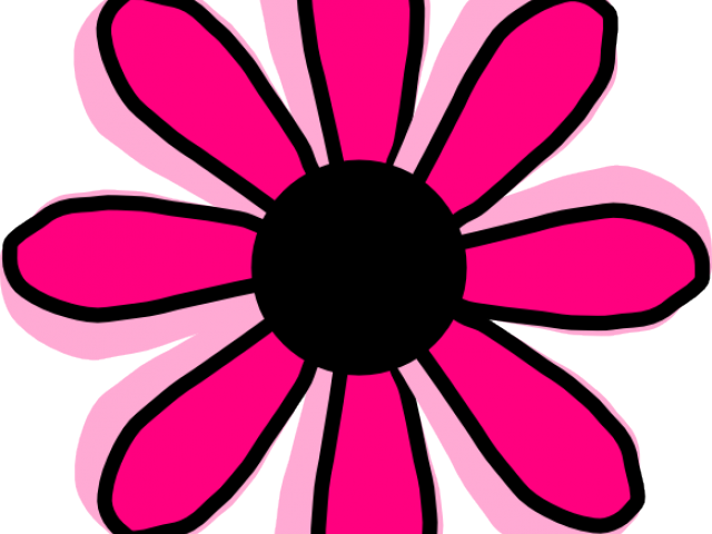 Gerbera Clipart Pink Daisy - Clip Art (640x480), Png Download