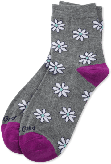 Women's Daisy Anklet Socks - Sock (570x570), Png Download