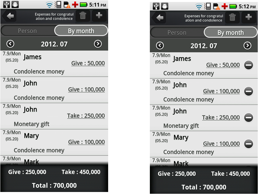 Expenses For Congratulation And Condolence - Android (897x675), Png Download