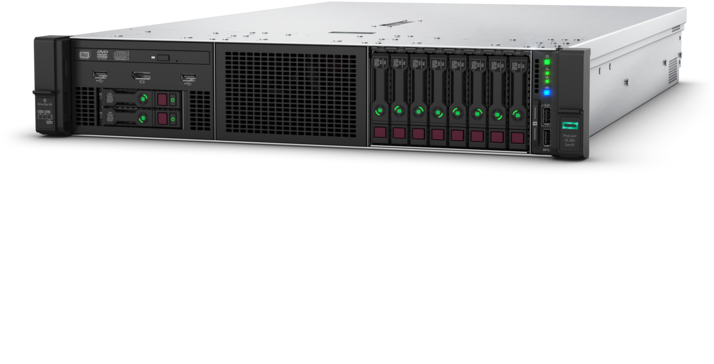 Hpe Proliant Dl380 Gen10 Server Left Facing - Hpe Proliant Dl380 Gen10 8sff (800x600), Png Download