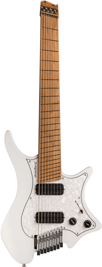 Boden Classic 8 Ghost White - Strandberg 9 String Guitars (606x909), Png Download
