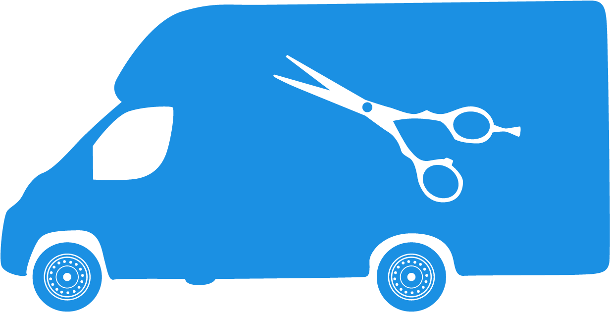 With The Population Becoming Increasingly Time-poor - Mobile Hairdresser (1617x1171), Png Download