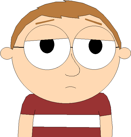 Eric Partially Sad 800 600 Trans - Cartoon (800x600), Png Download