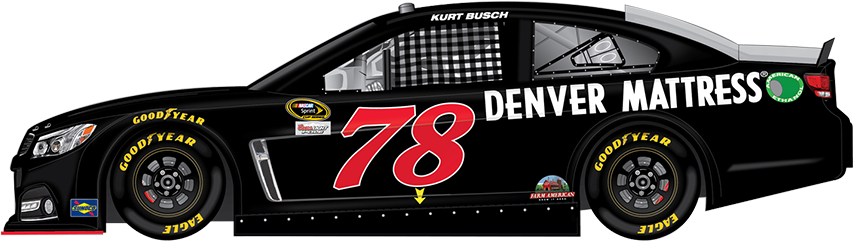 Nascar Paint Scheme Preview 78 Car (922x300), Png Download