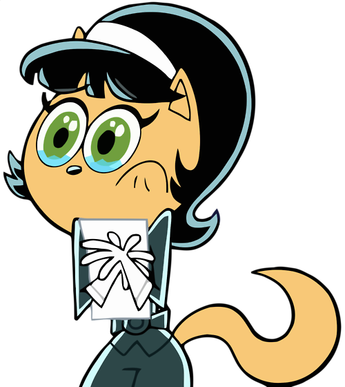 Kitty Katswell Dudley Puppy Nose Clip Art Cartoon Human - Kitty Katswell Sad (500x560), Png Download