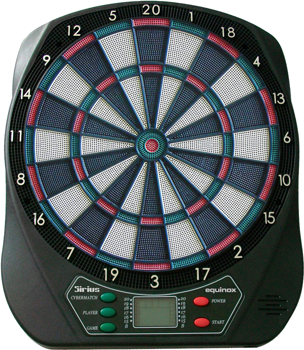 Dimensions - Equinox Elektronisch Dartboard Polaris (1024x755), Png Download