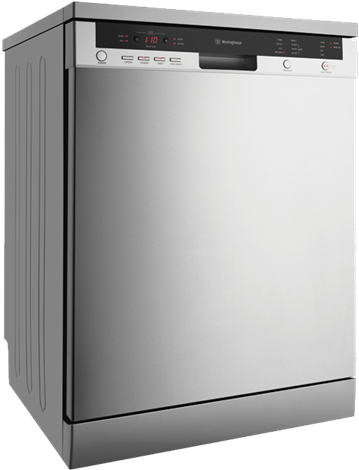 Stainless Steel Freestanding Dishwasher - Westinghouse Wsf6606x 60cm S/steel 15 Place Freestanding (624x520), Png Download