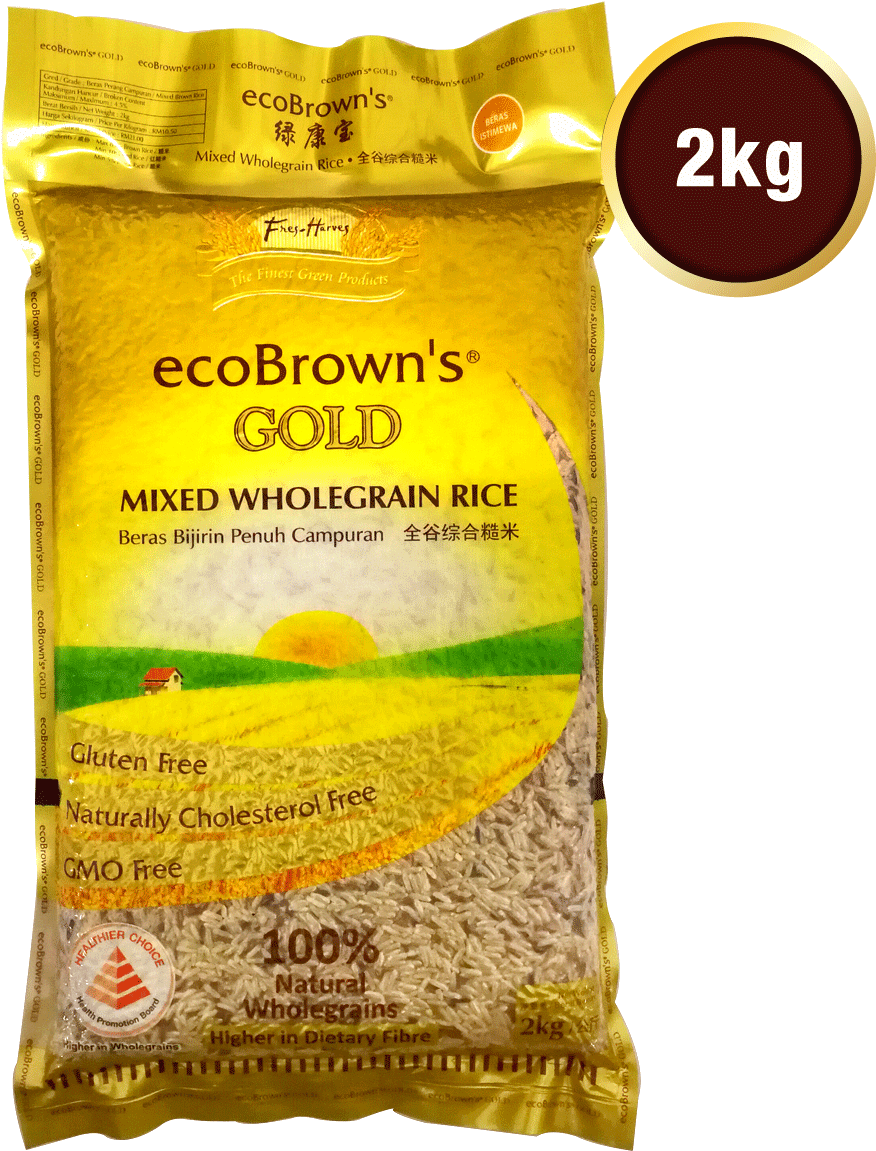 Ecobrown's Gold 2kg - Gold (1251x1251), Png Download