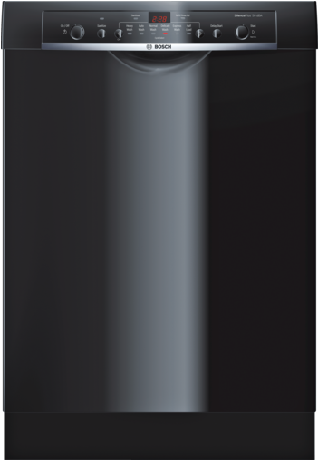 50 Dba Quietest Dishwasher Brand - Bosch Ascenta 24" She3ar76uc Built-in Dishwasher - (900x506), Png Download