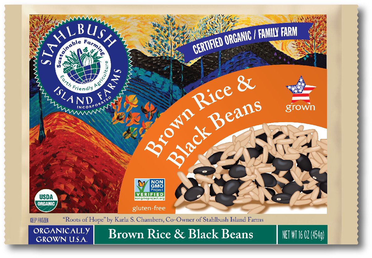 Our Answer To Healthy Fast Food, The Stahlbush Brown - Stahlbush Island Farms (1254x938), Png Download